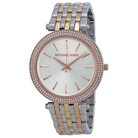 michael kors darci 39mm watch mk3203|Michael Kors silver dial.